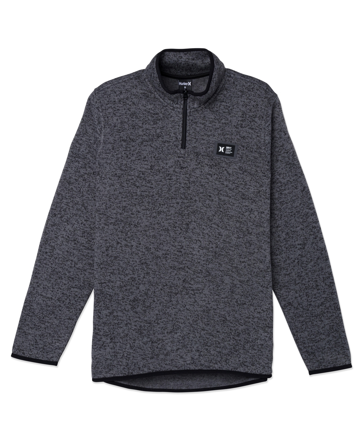 Hurley Men's Mesa Ridgeline 1/4 Zip Sweatershirt In Ion Grey