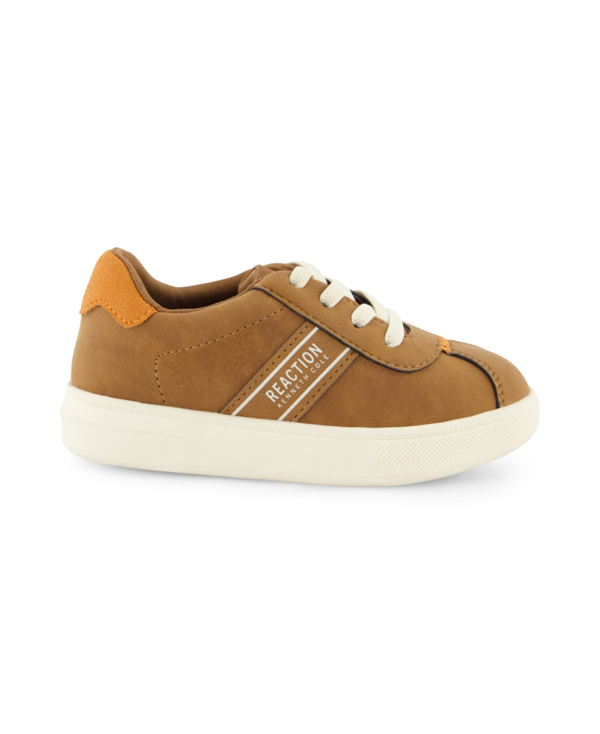 Kenneth Cole New York Toddler Boys Reece Kannan Court Shoe In Cognac