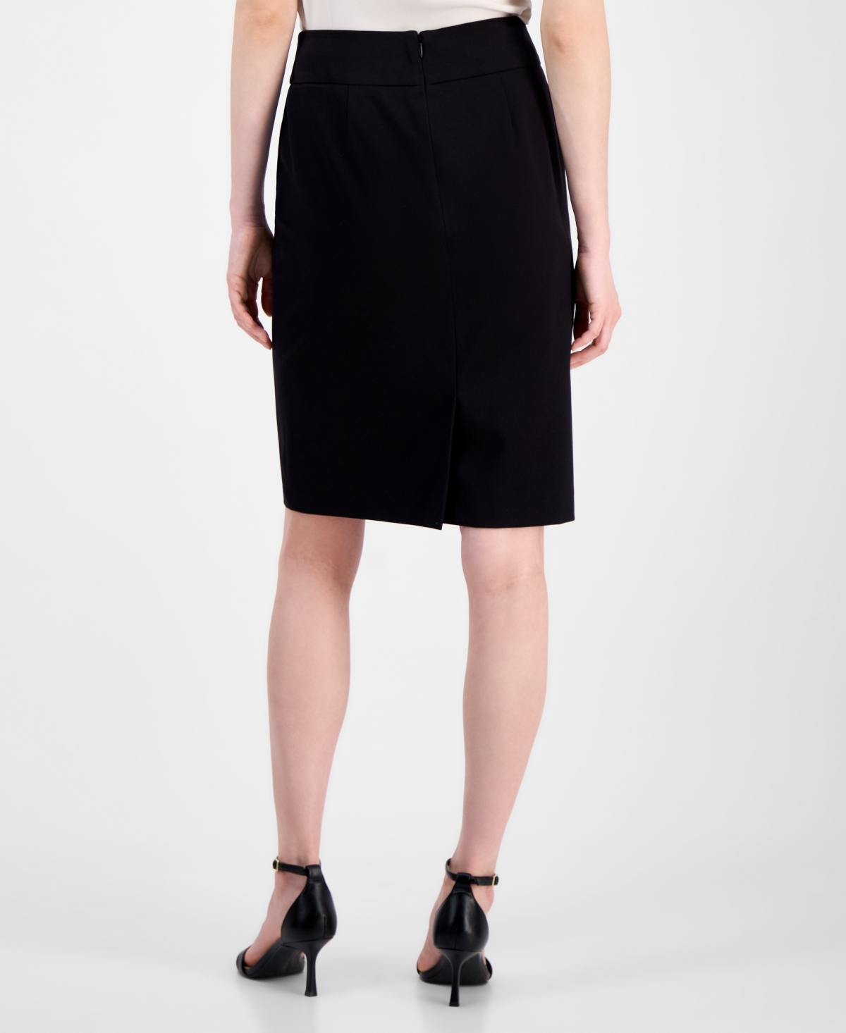 ANNE KLEIN WOMEN'S KNEE-LENGTH PENCIL SKIRT 