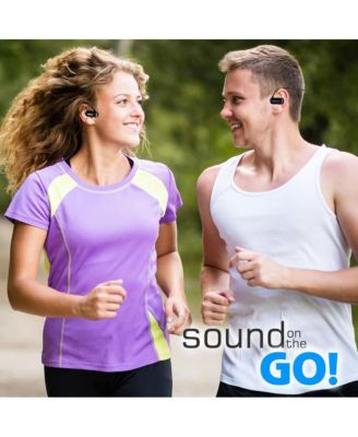 Bluetooth Waterproof MP3 Player Headphones, 8GB Built-In Memory