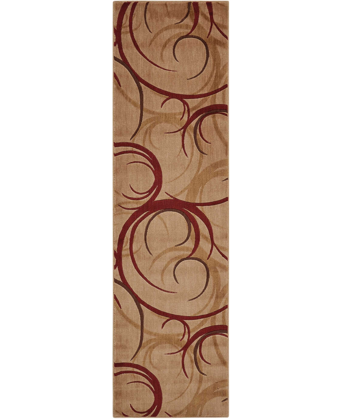 Nourison Home Somerset St82 2'3"x8' Runner Area Rug In Beige