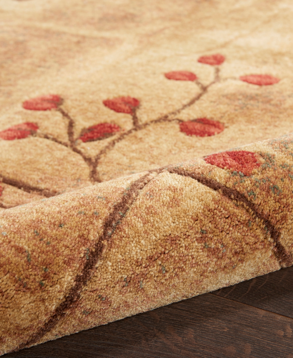 Nourison Home Somerset St74 2'3"x10' Runner Area Rug In Latte