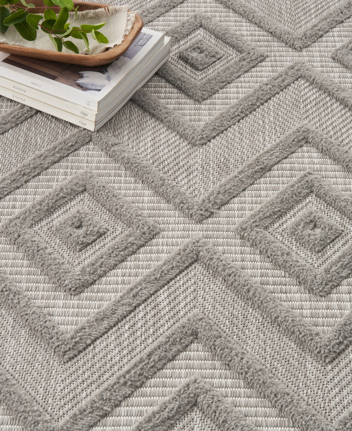 Nourison Home Versatile Nrv01 8'x10' Area Rug In Silver