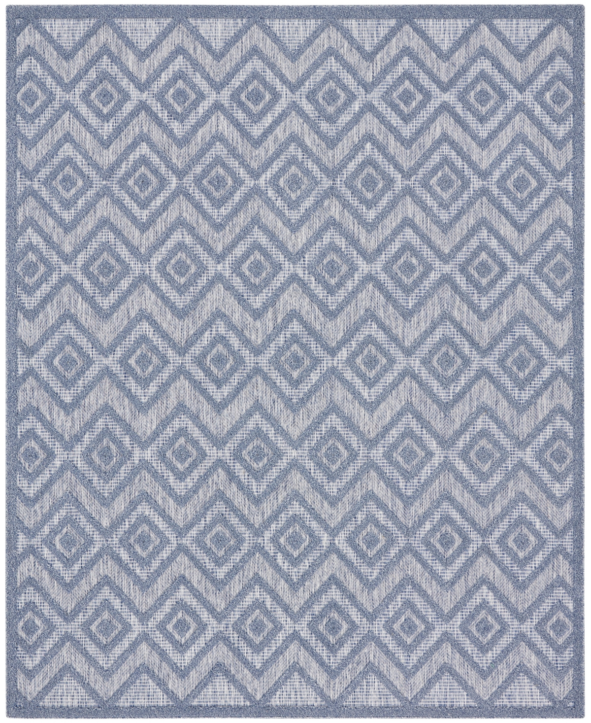 Shop Nourison Home Versatile Nrv01 7'x10' Area Rug In Denim,blue