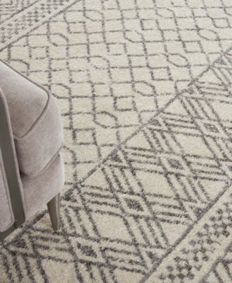 Nourison Home Passion Psn43 Rug Collection In Ivory,gray