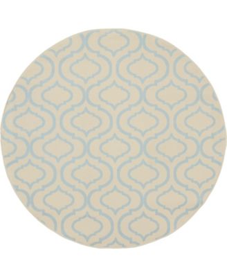 Jubilant JUB19 5'3"x5'3" Round Area Rug