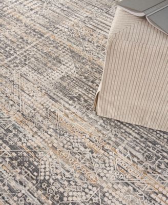 Nourison Home Lynx Lnx05 Rug Collection In Ivory,gray