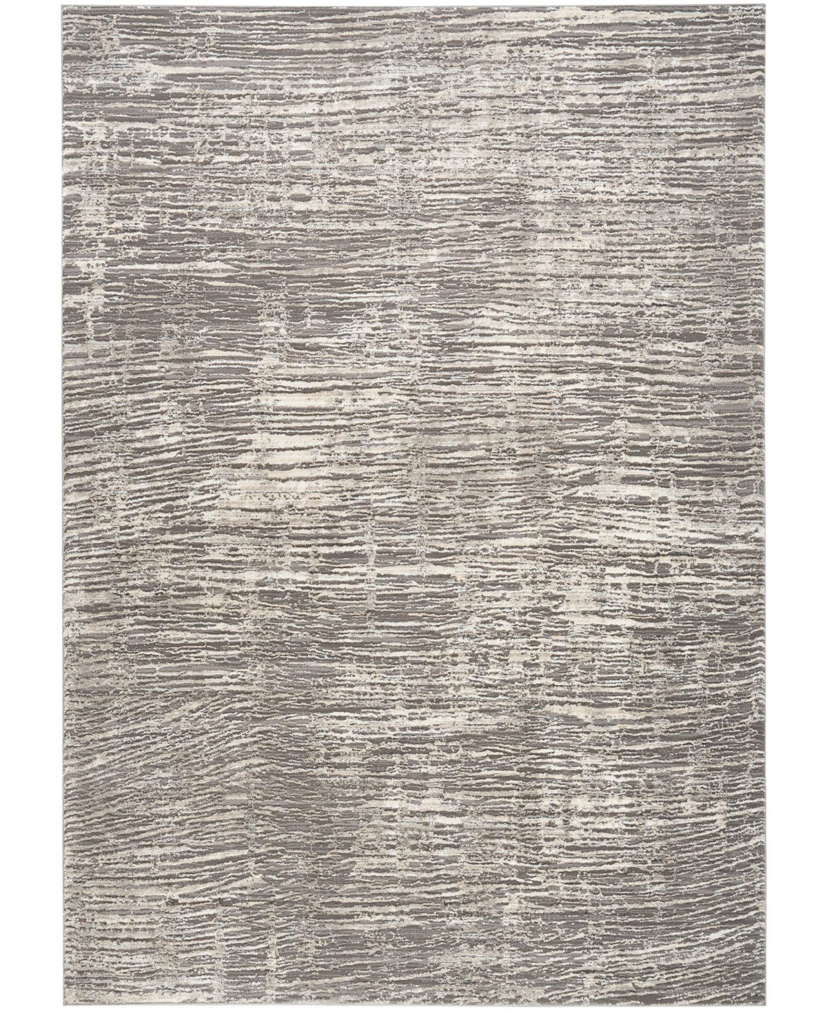 Nourison Home Trends Sut01 6'x9' Area Rug In Ivory,gray