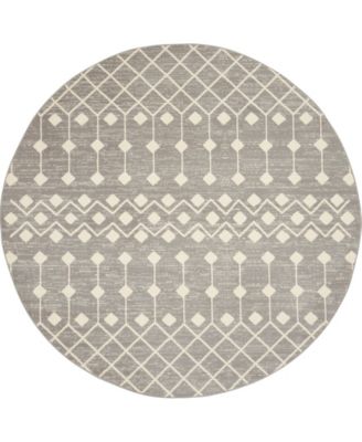 Grafix GRF37 5'3"x5'3" Round Area Rug
