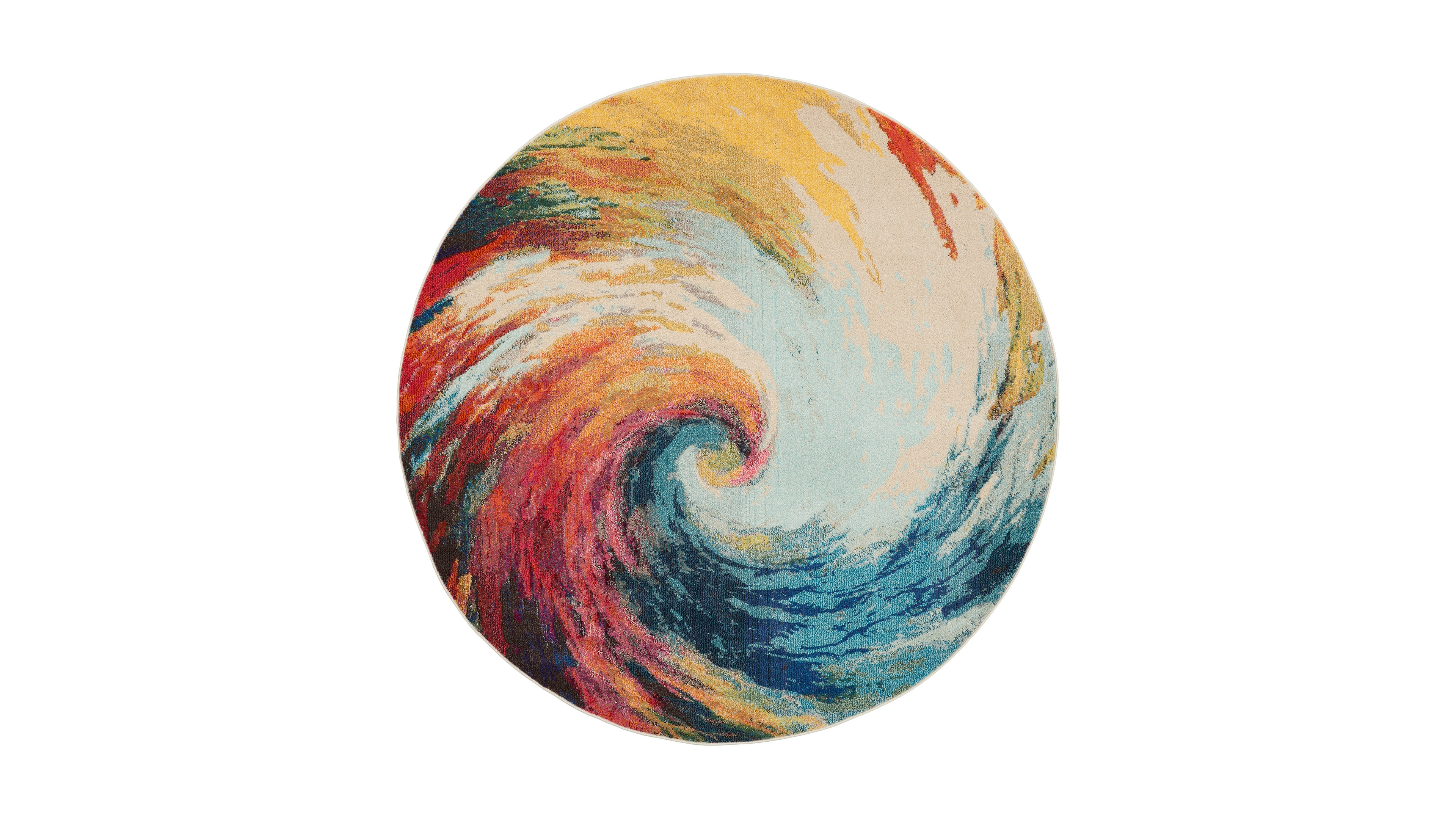 Nourison Home Celestial CES07 7'10"x7'10" Round Area Rug