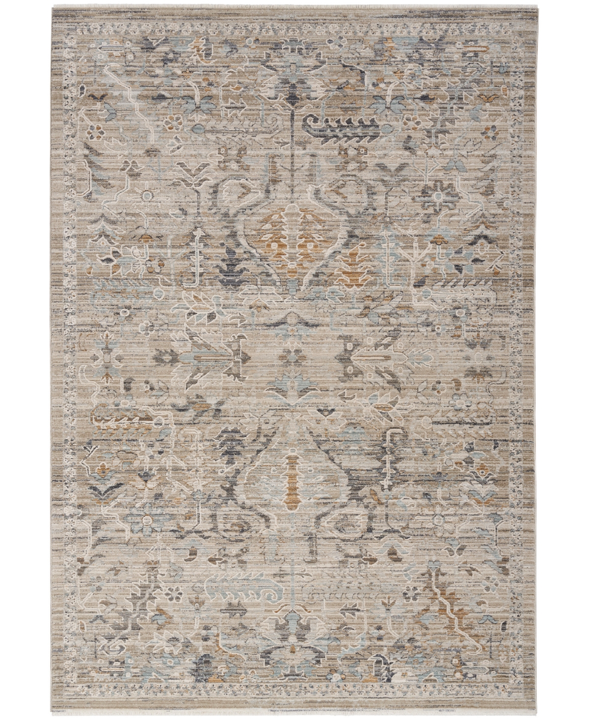 Nourison Home Lynx Lnx02 5'3"x7'10" Area Rug In Ivory