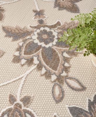 Aloha ALH31 7'10"x7'10" Round Area Rug