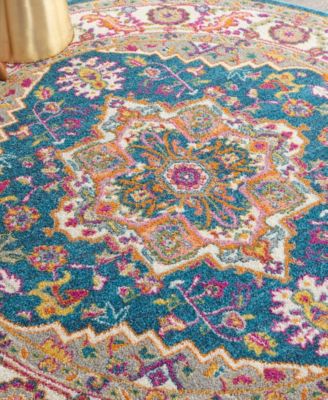 Passion PSN20 5'x5' Round Area Rug