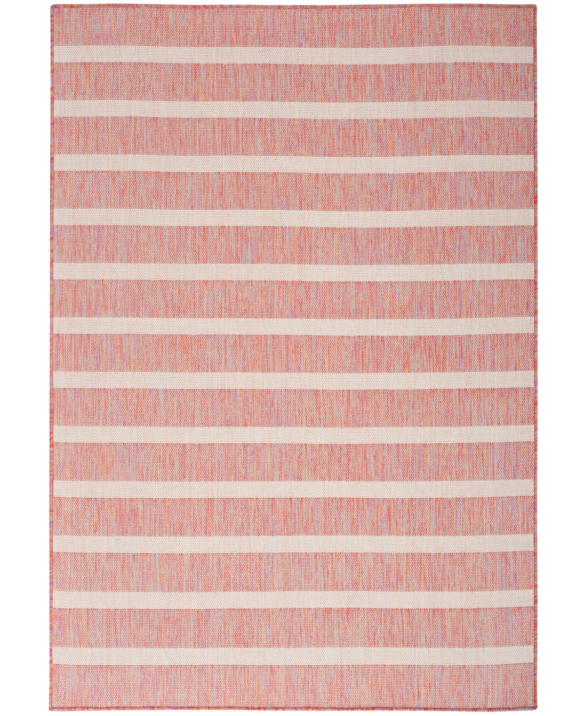 Nourison Home Positano Pos03 5'x7' Area Rug In Multi,pink