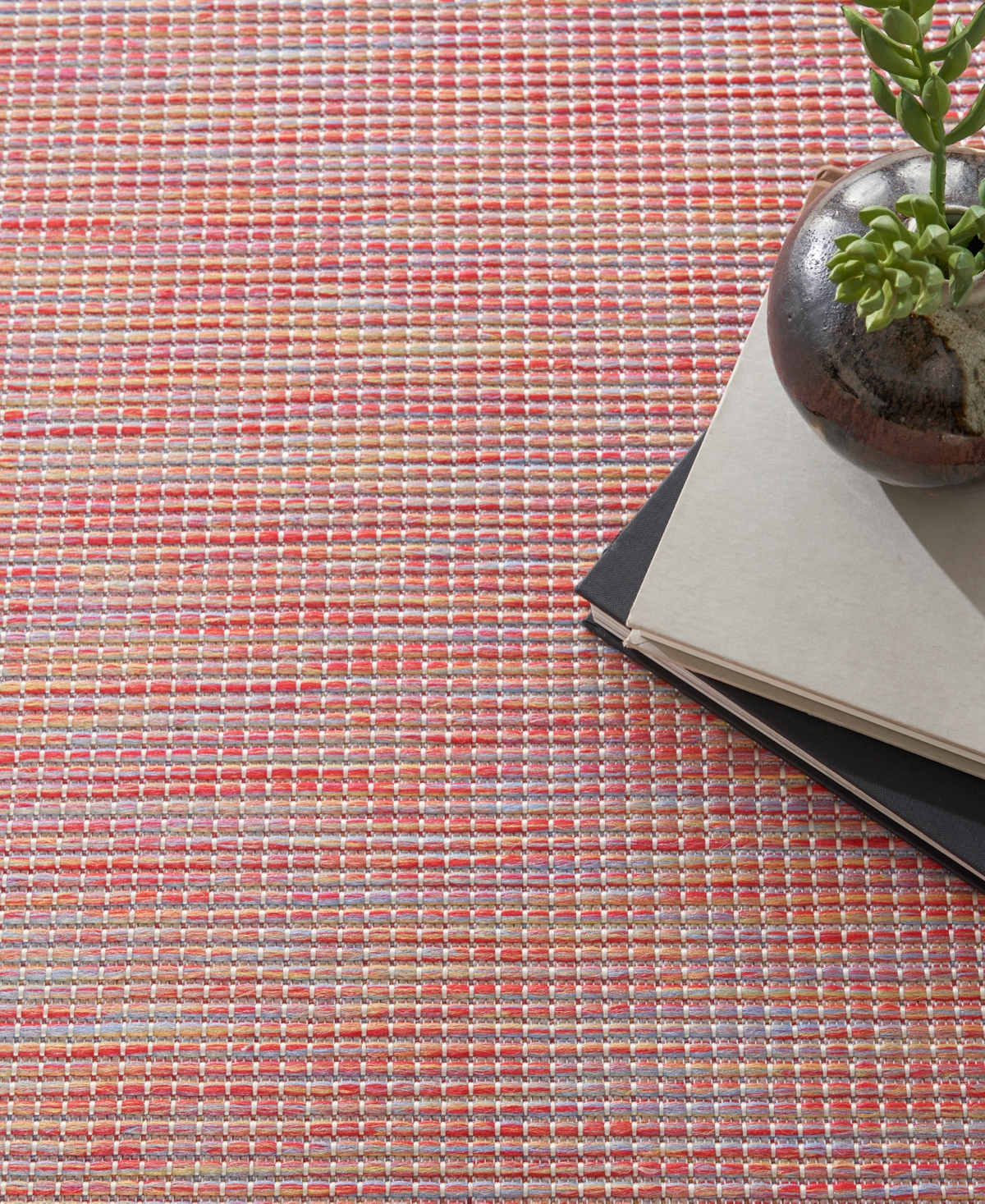 Nourison Home Positano Pos01 6'x6' Round Area Rug In Multi,pink