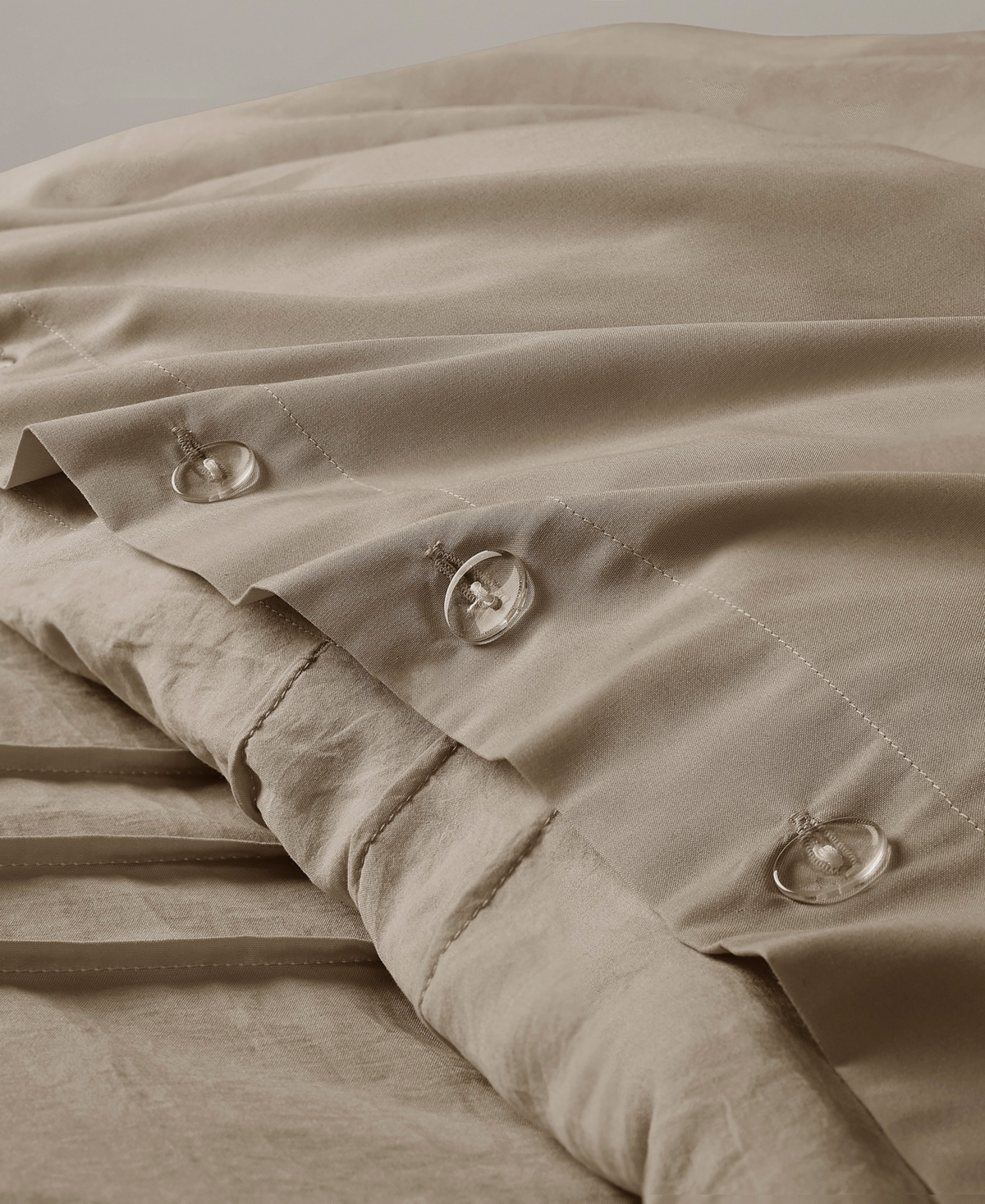 510 Design Porter Washed Pleated 2-pc. Duvet Cover Set, Twin/twin Xl In Khaki