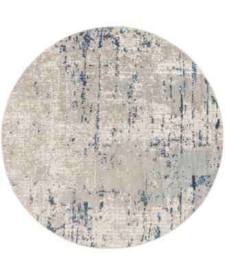 Quarry QUA01 4'x4' Round Area Rug