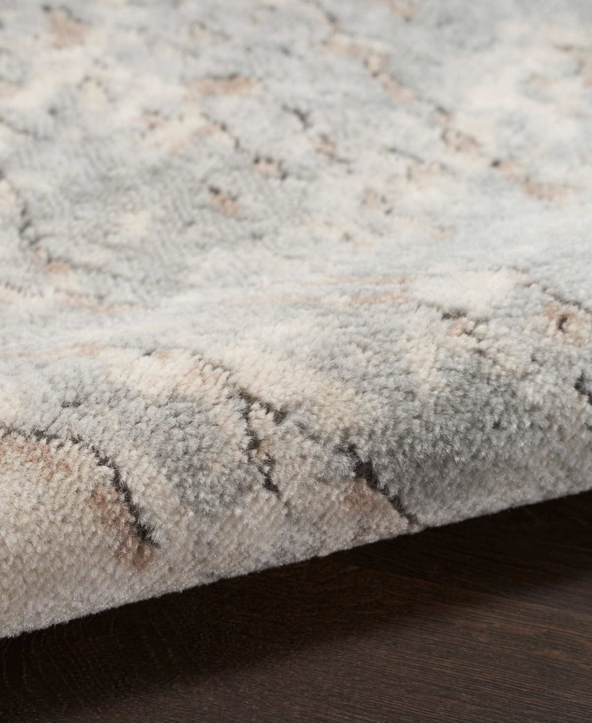 Nourison Home Quarry QUA03 7'10"x7'10" Round Area Rug