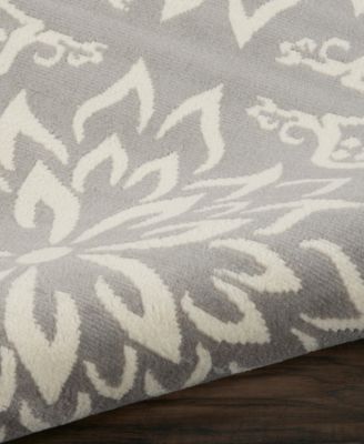 Nourison Home Jubilant Jub06 Rug Collection In Ivory,aqua