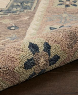 Nourison Home Bahari Bah03 Rug Collection In Gray