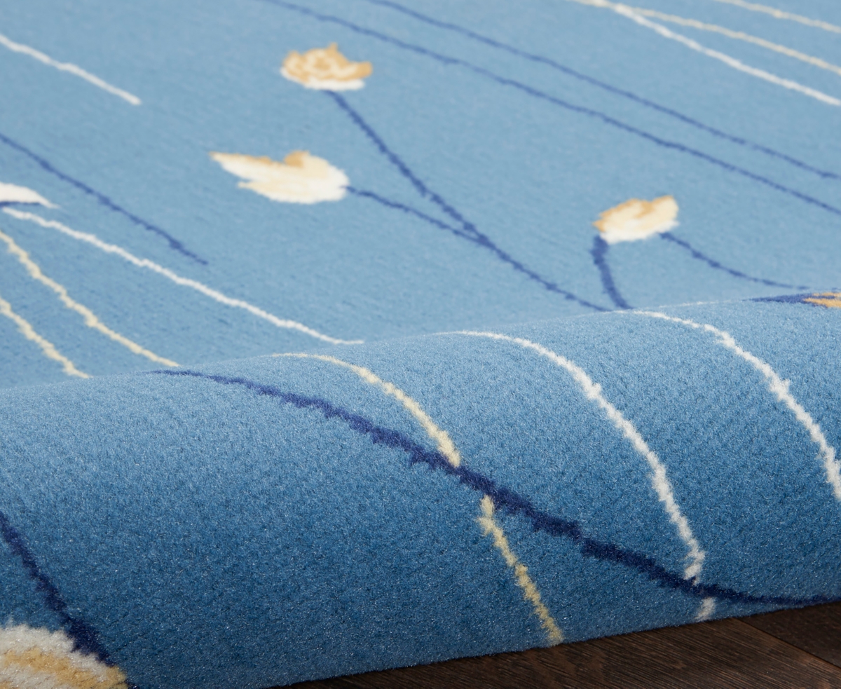 Nourison Home Grafix Grf15 7'x10' Area Rug In Mist