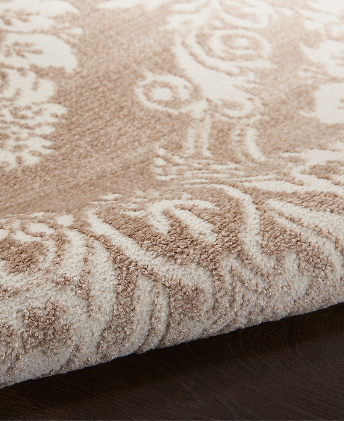 Nourison Home Elation Etn03 4'x6' Area Rug In Ivory