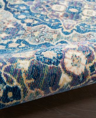 Nourison Home Ankara Global Anr16 Rug Collection In Navy,multi
