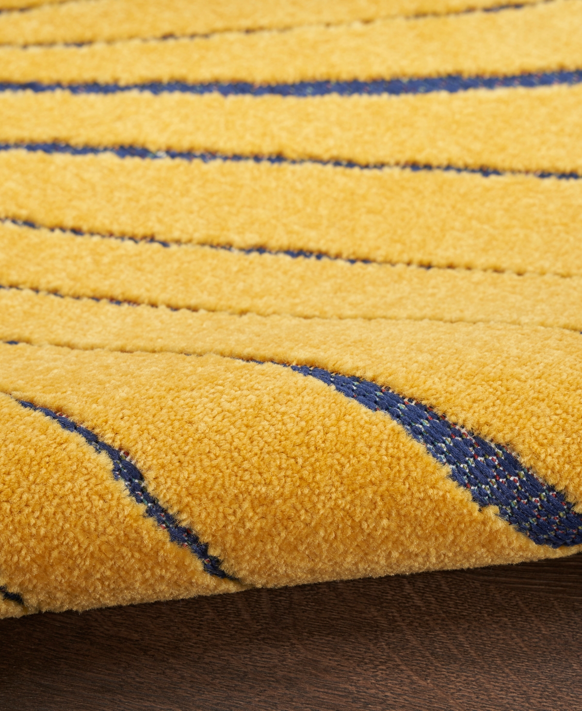Nourison Home Aloha Alh24 5'3"x7'5" Area Rug In Navy,multi