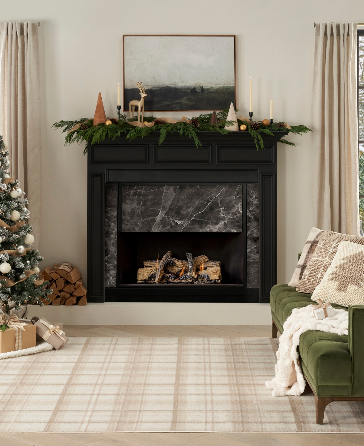 Nourison Home Grafix Grf03 7'10"x9'10" Area Rug In Ivory