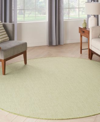 Courtyard COU01 6'x6' Round Area Rug