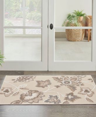 Nourison Home Aloha Alh31 Rug Collection In Beige