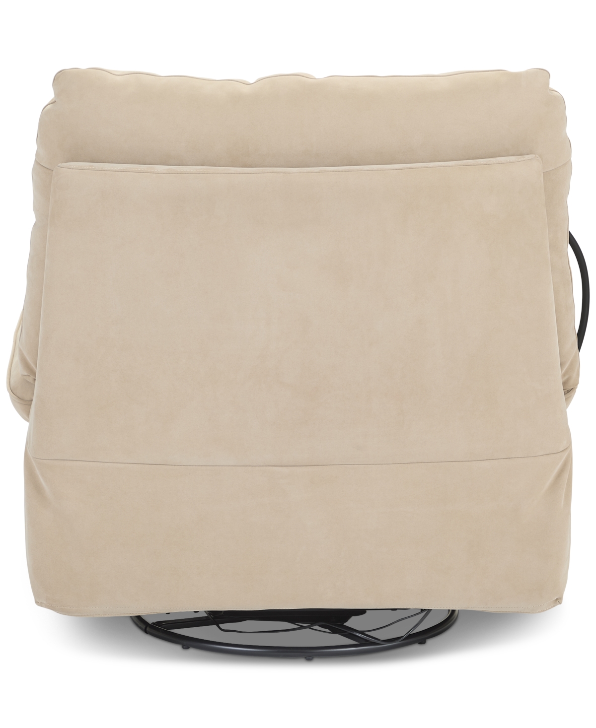 Macy's Bovell Fabric Power Swivel Glide Recliner, Created For  In Light Khaki