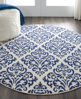 Grafix GRF06 5'3"x5'3" Round Area Rug