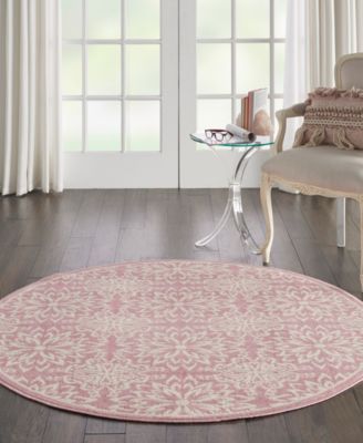Jubilant JUB06 5'3"x5'3" Round Area Rug