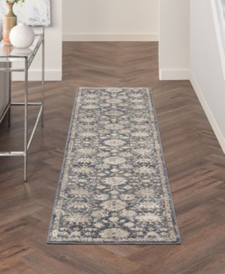 Quarry QUA06 2'2"x7'6" Runner Area Rug