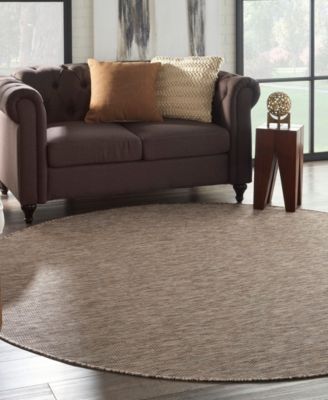 Positano POS01 8'x8' Round Area Rug