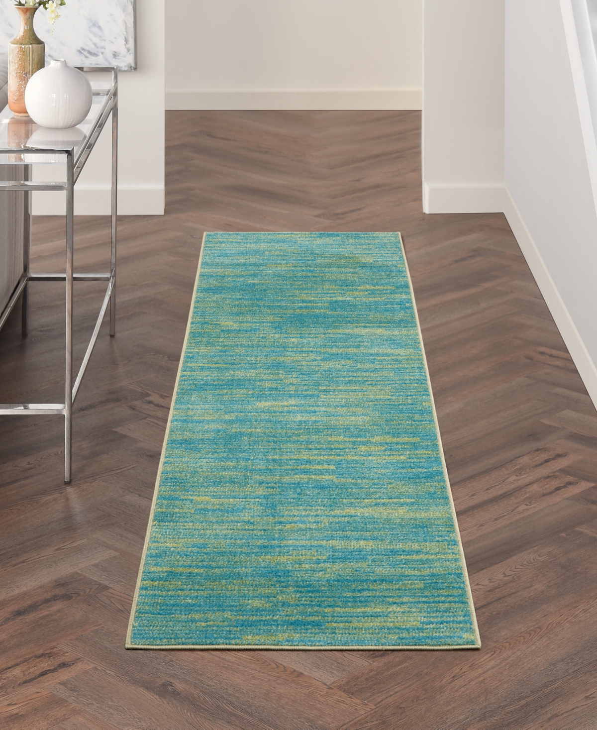 Nourison Home Nourison Essentials NRE01 2'2"x10' Runner Outdoor Area Rug