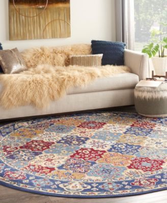 Grafix GRF31 8'x8' Round Area Rug