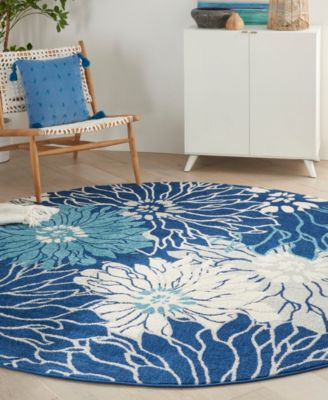 Passion PSN17 8'x8' Round Area Rug