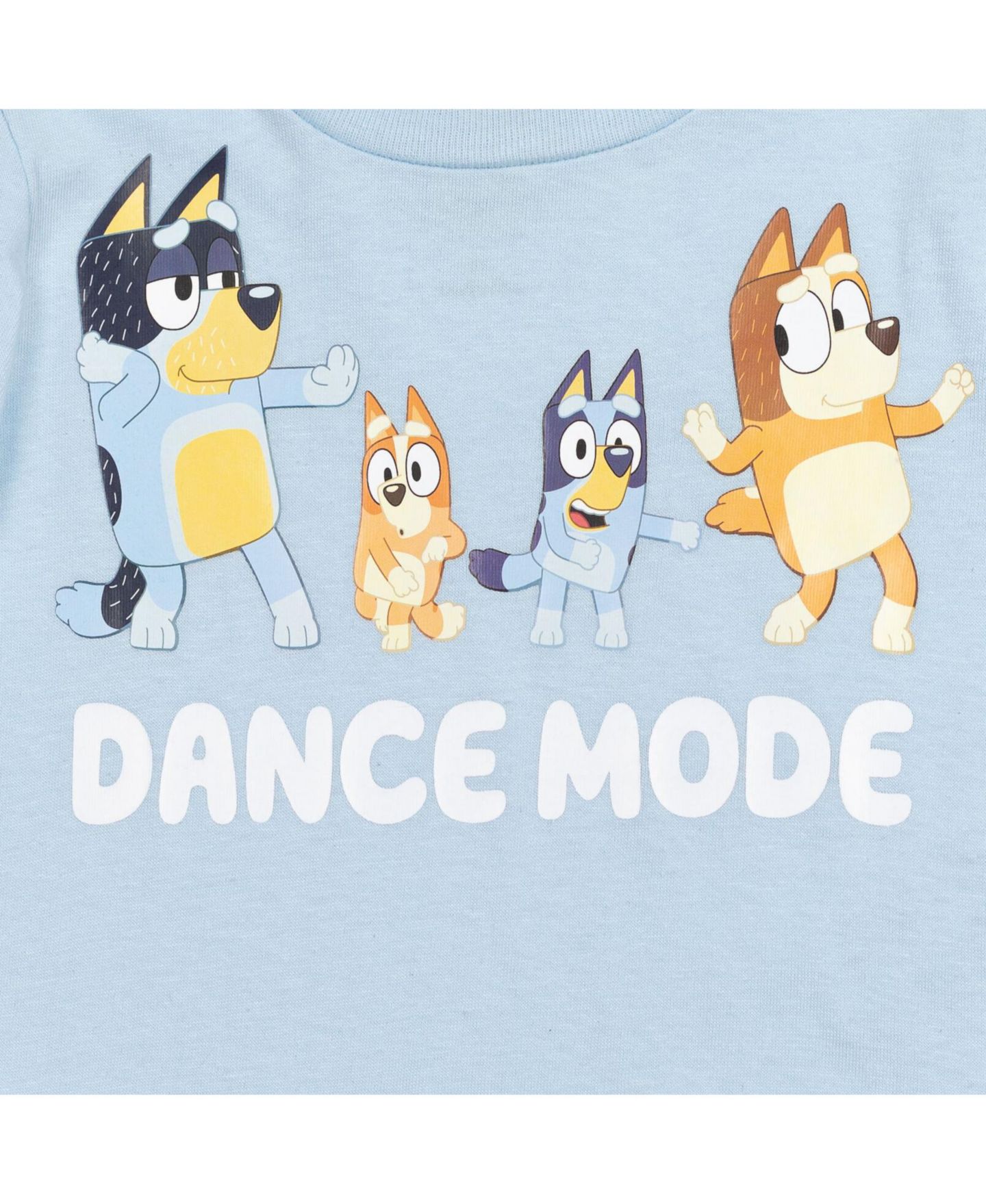 Футболки Bluey Child Winton Snickers Honey Muffin Bandit Dad Chili Mom Missy Chloe Coco Bingo Girls 2 Pack T-Shirts для малышей, цвет: Синий / Серый — фото 13