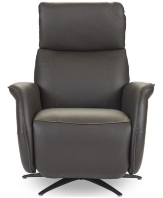Lennix Leather TV Recliner with Massage, Created for Macy's