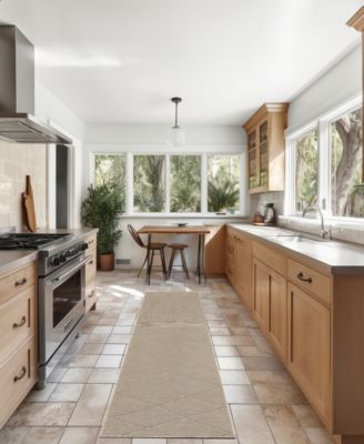 Washable Solutions WSL01 2'2"x8' Runner Area Rug