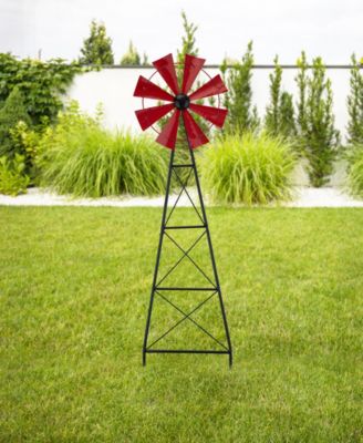 44"H Wind Spinner Yard Stake