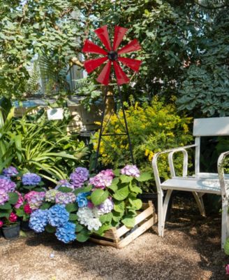 44"H Wind Spinner Yard Stake