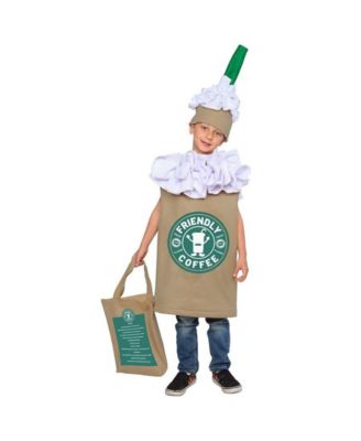 Kids Frappuccino Coffee Costume Set