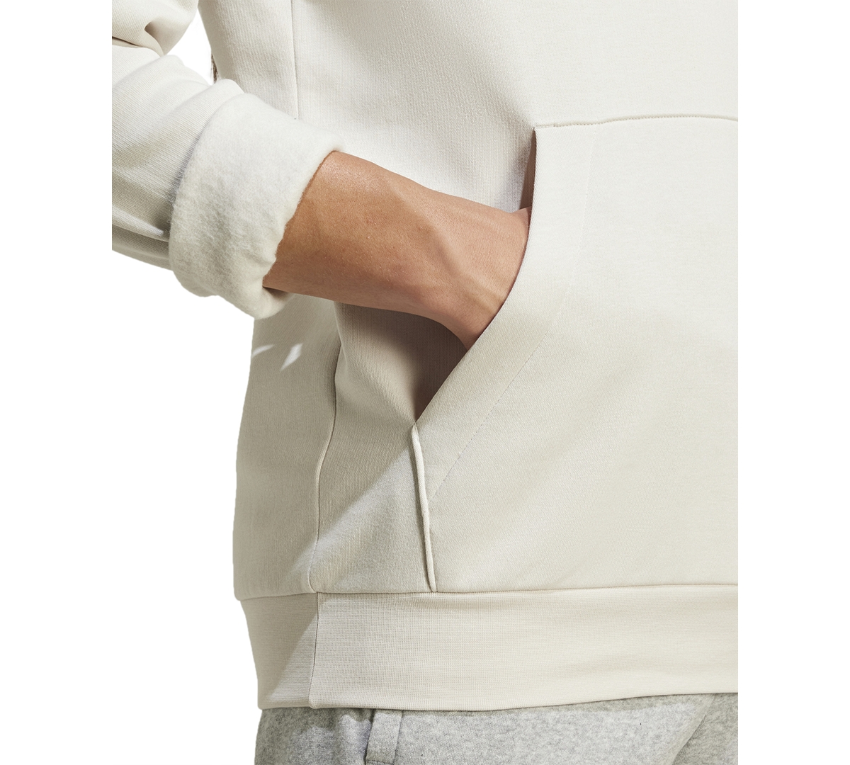 adidas Men's Feel Cozy Essentials Fleece Pullover Hoodie