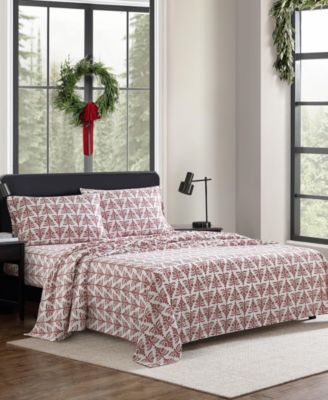 Holiday Cotton Flannel 4 Pc. Sheet Set, King