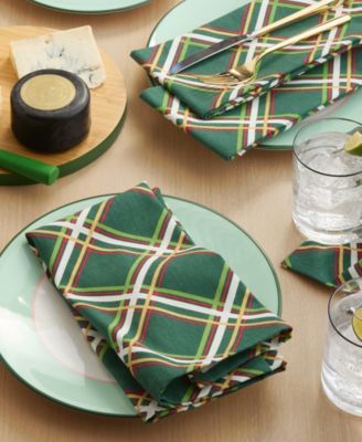 Acrobat Plaid Napkin 20" x 20", Set of 4