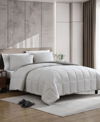 CLOSEOUT! Solution Solid 2-Pc. Comforter Set, Twin