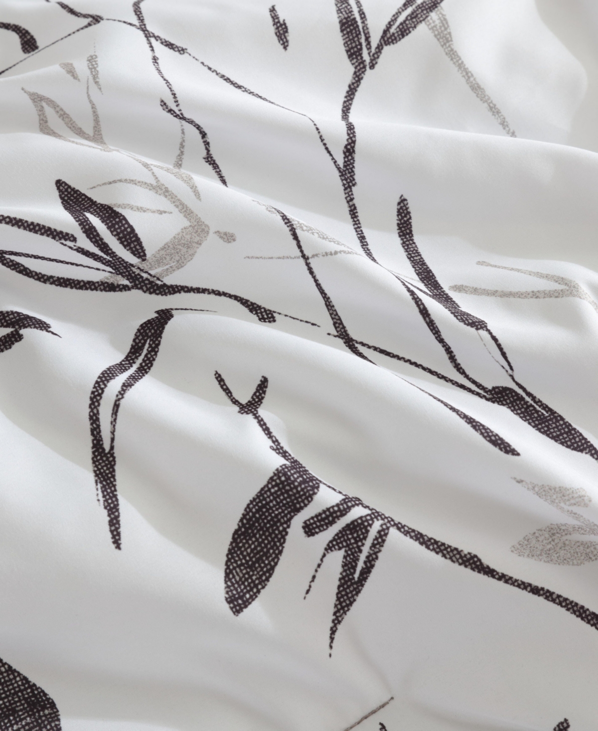 Kenneth Cole New York Ink Wash Vine 3-Pc. Comforter Set, -Warm Grey